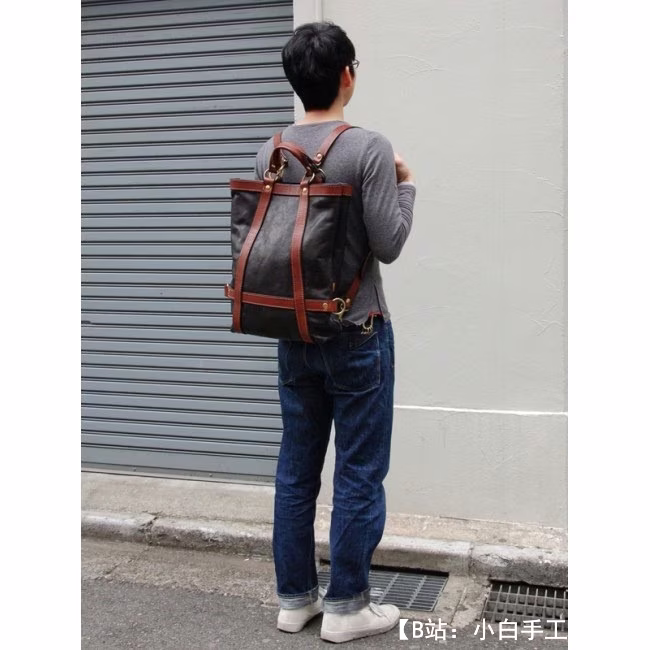 背包的图案，带有像包一样的手柄 - 4