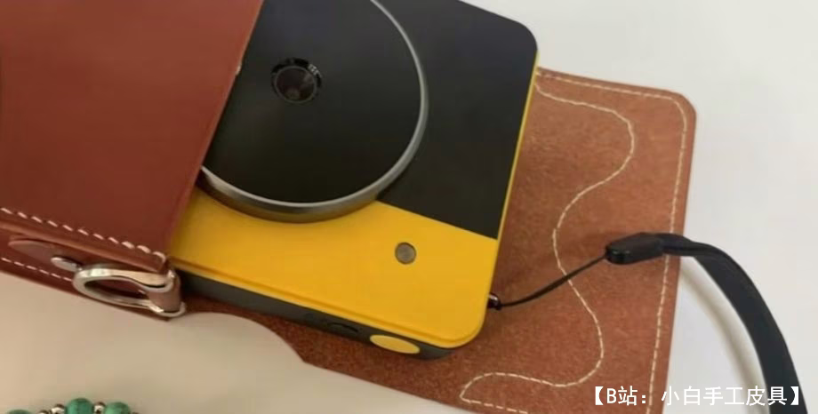 小型相机皮包的图案 - 2