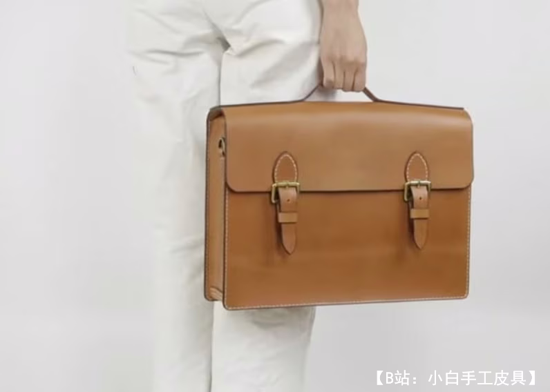 皮革公文包图案 - 1