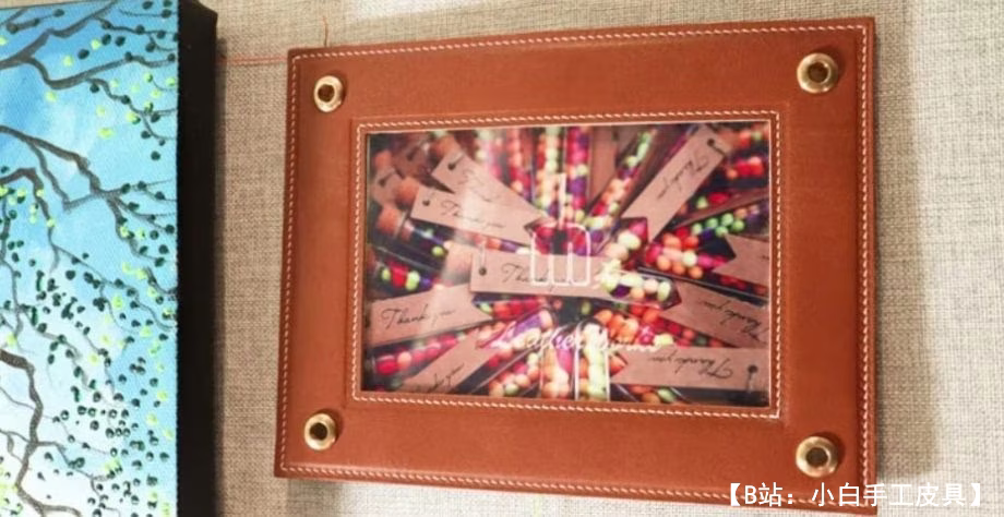 皮革相框图案 - 2