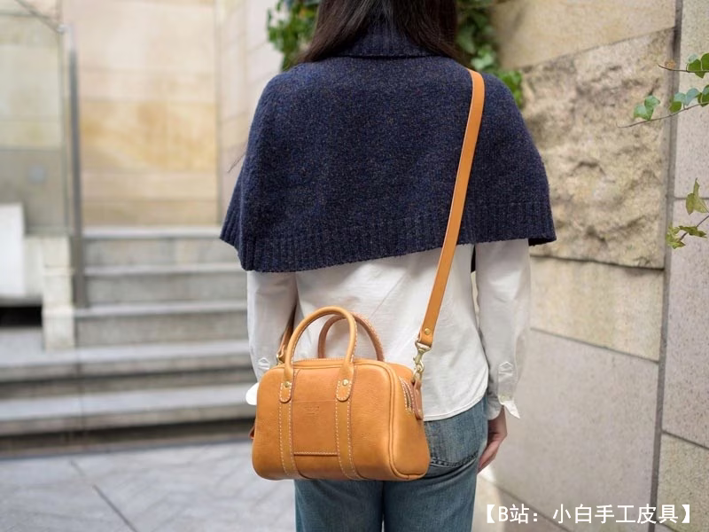 Herz 皮革手提包小号图案适合不同 - 2