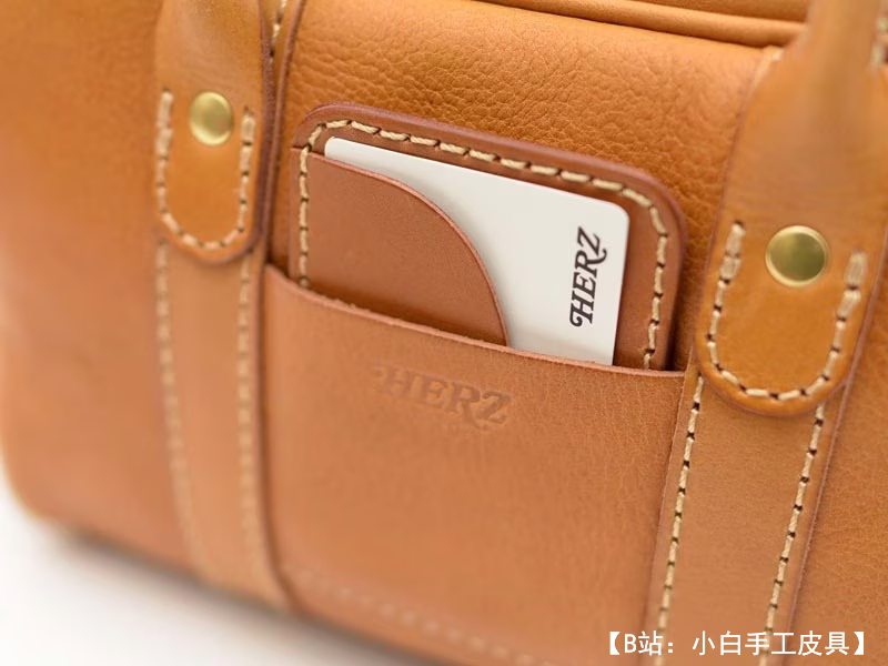 Herz 皮革手提包小号图案适合不同 - 3