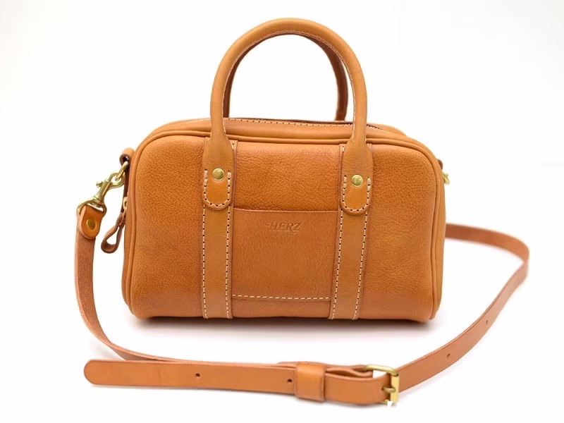 Herz 皮革手提包小号图案适合不同 - 4