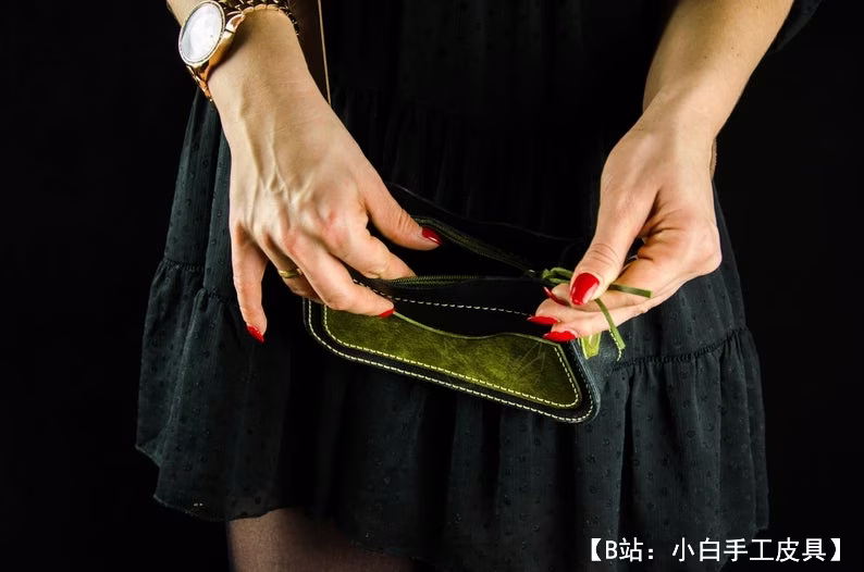 手拿小号女式手提包斜挎包（手拿包）图案 - 4