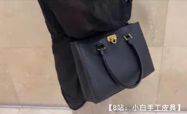 女士皮革手提包图案 - 2