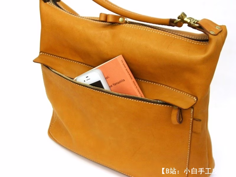 时尚皮文件袋图案（手提袋） - 1