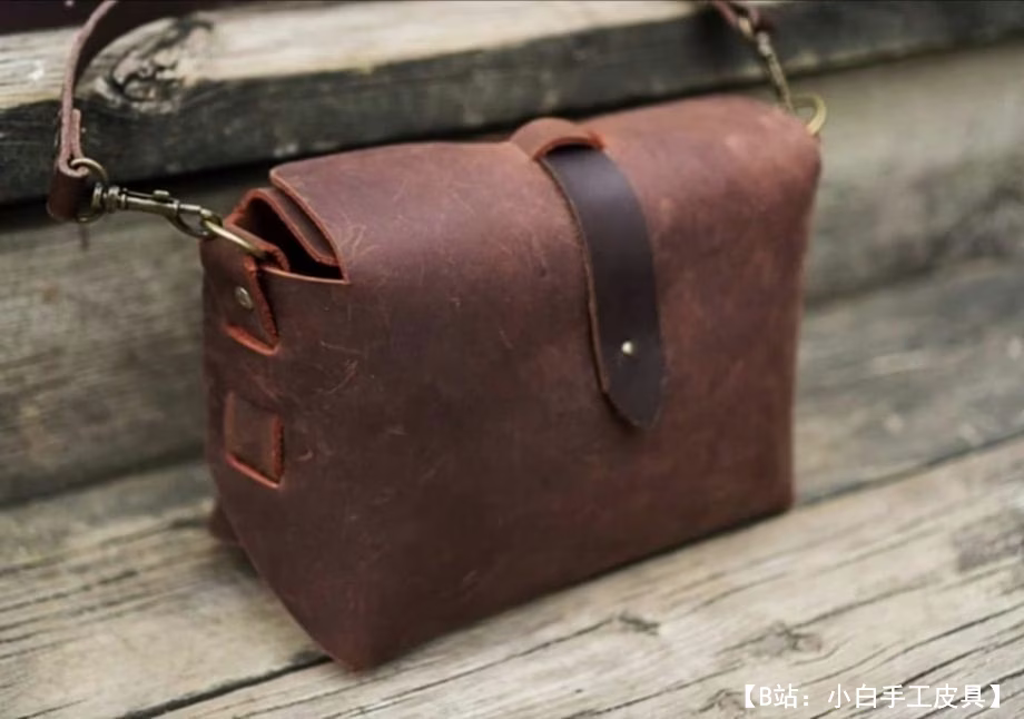 一个简单的无接缝皮革包的图案 - 2