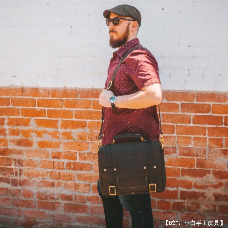 男士公文包图案 - 2