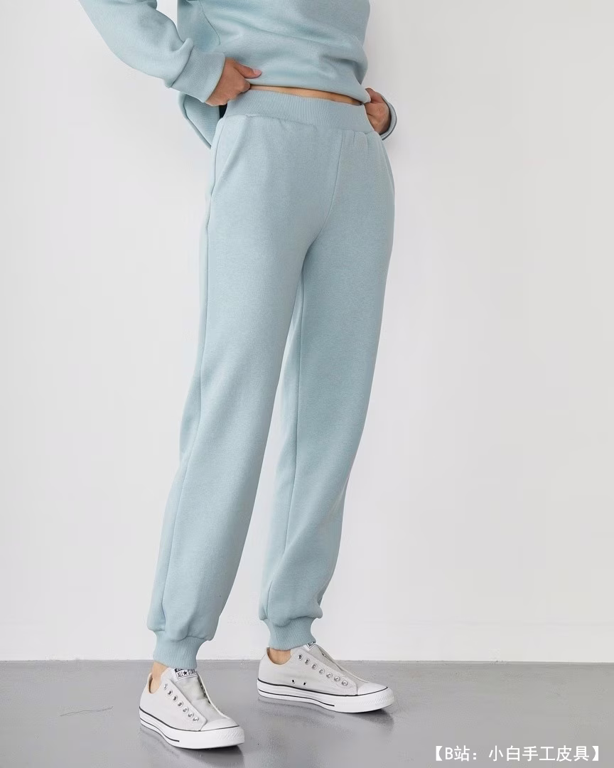 针织运动裤花型: 童装,女装,男装 - 1