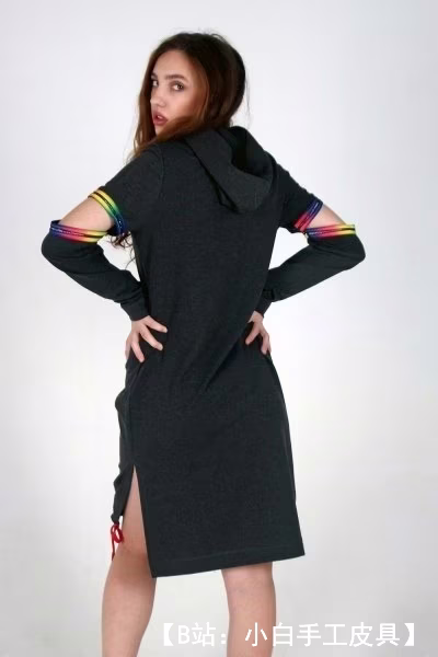 针织运动女装连衣裙的图案 - 3