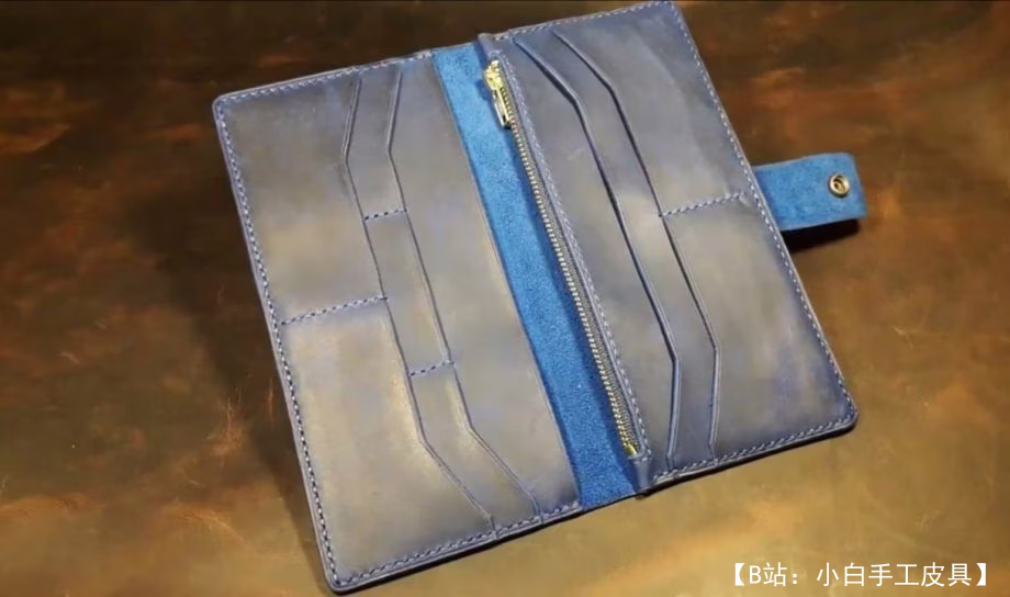 皮带上卡片较长的皮革图案 - 2