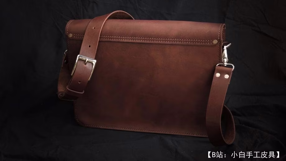 文件皮革斜挎包图案 - 3