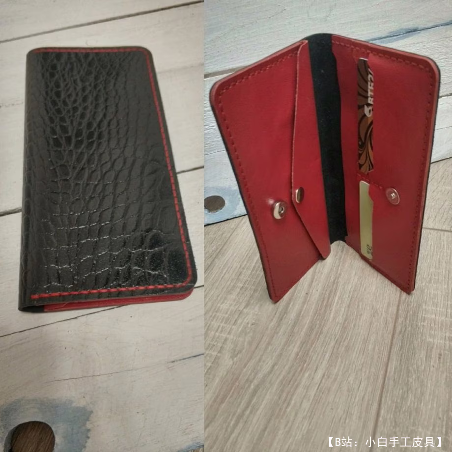 简单皮革更长的图案 - 1