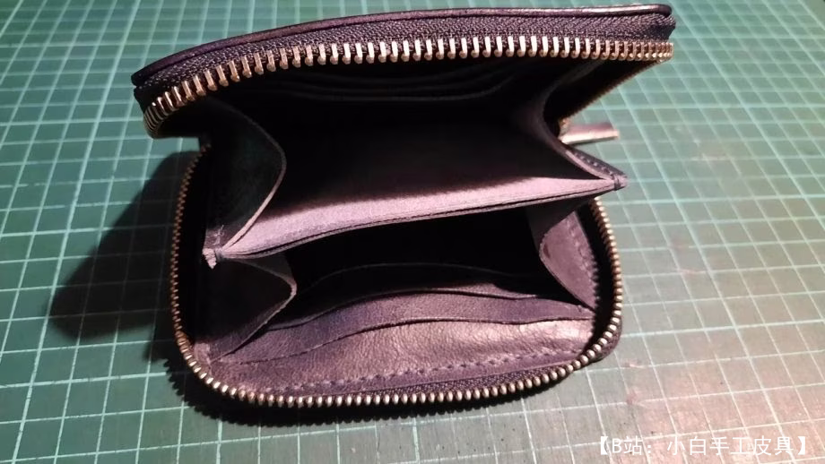 皮革拉链图案（工作） - 2