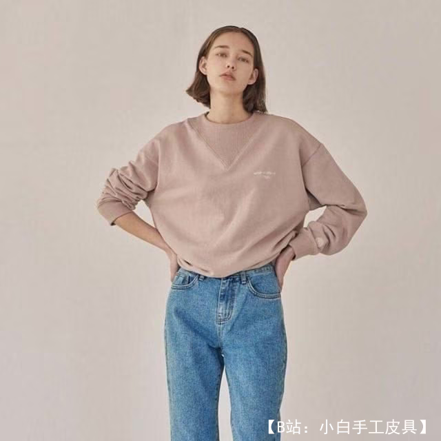 女式针织运动衫图案尺码 XXS-5XL - 1