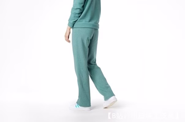 女式直筒针织长裤图案 - 2