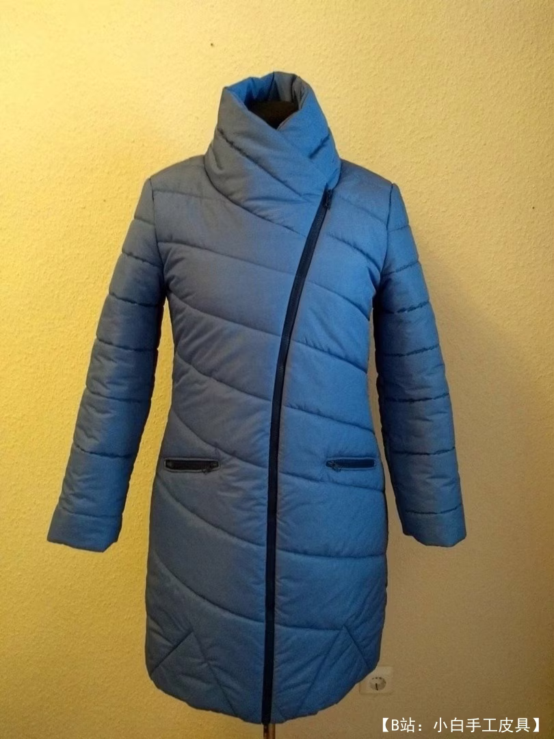 女式冬季羽绒服面料花样 - 4