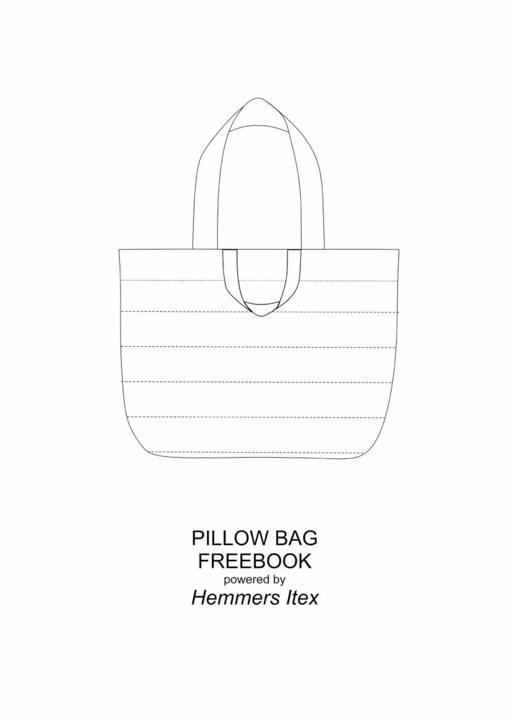 布料图案女式绗缝包/购物袋 - 2