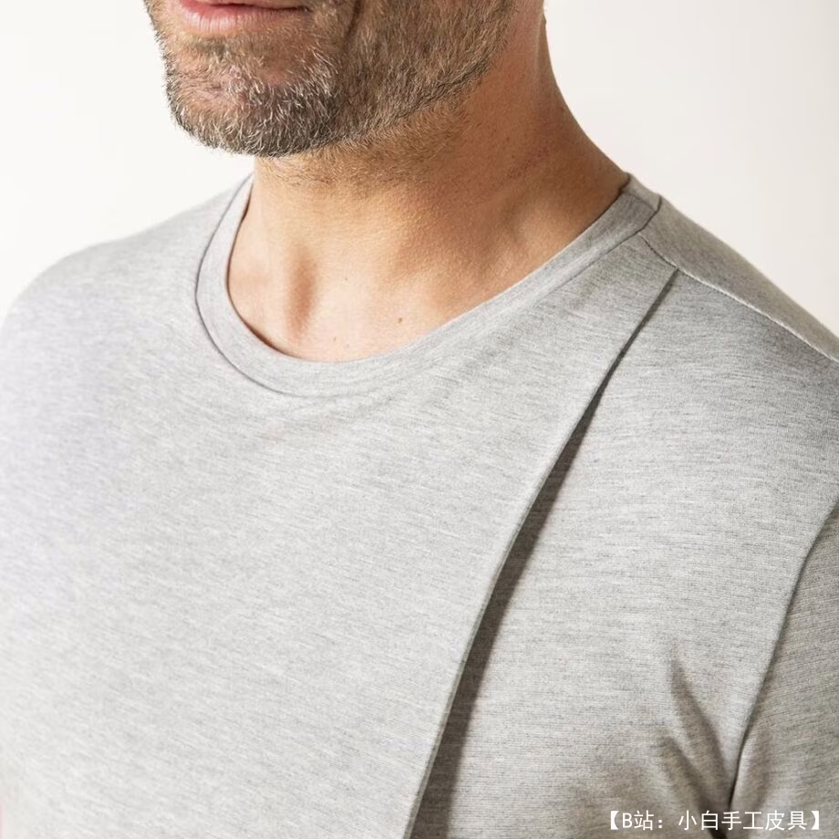 图案针织男士原创T恤 - 2