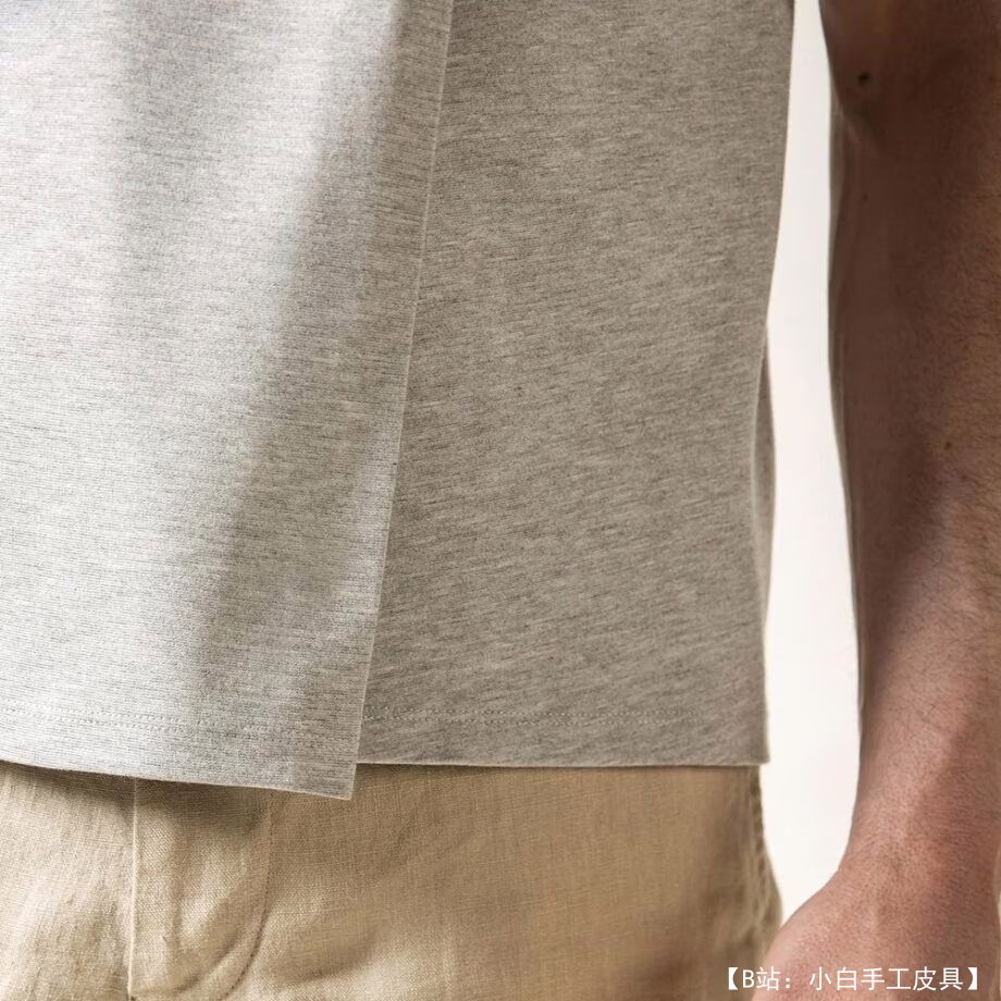 图案针织男士原创T恤 - 3