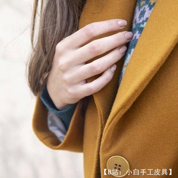 针织女式大衣花样 - 2