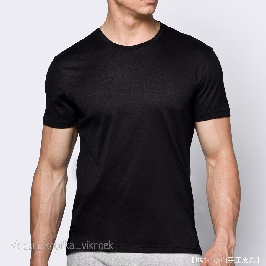 男士短袖和长袖T恤图案 - 1