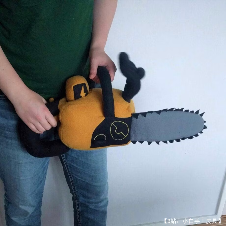 使用 MK 进行组装的毛绒玩具“电锯”模型 - 1