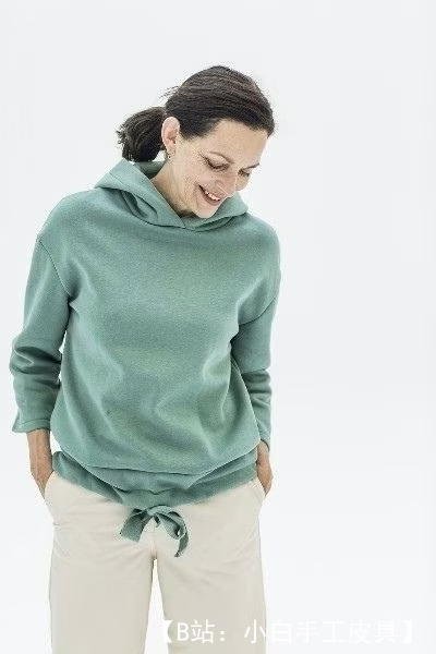 女式连帽衫/连帽衫图案 - 2