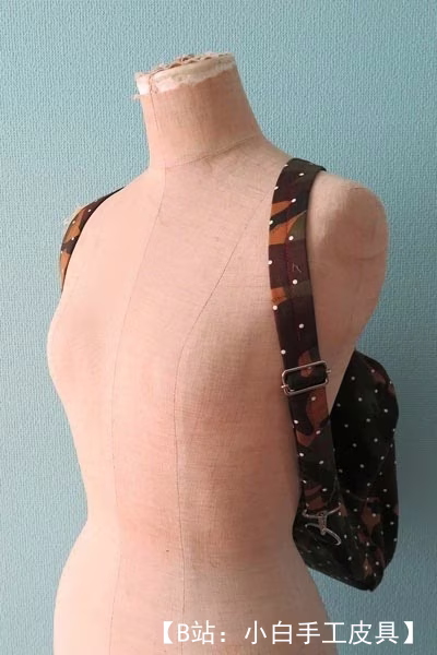 布袋/背包的图案可变形，带有大拉链隔层 - 5