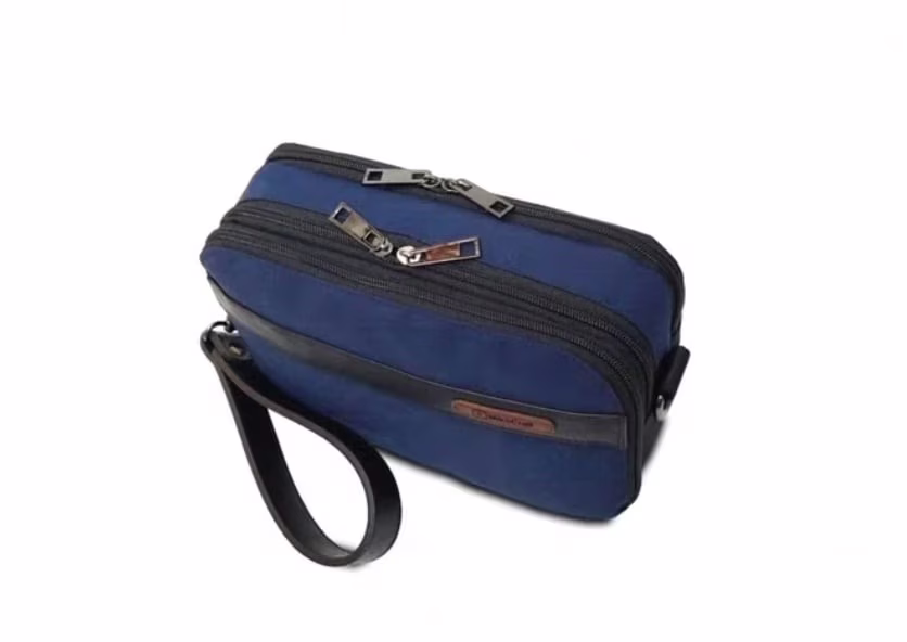 用于旅行或背包各种配件的小型织物整理器（手拿包）的图案 - 4