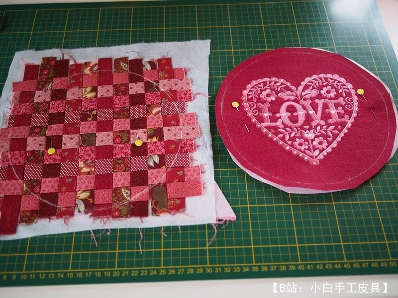 带图案的旅行化妆包图案 - 4