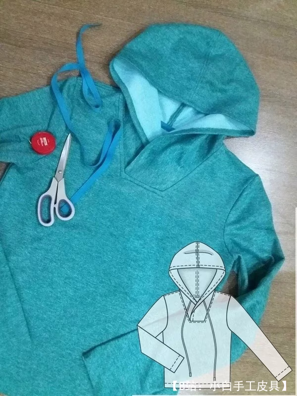 男式领口运动衫面料图案尺寸 48 - 56 - 4