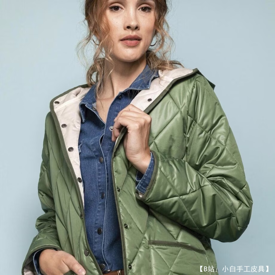 带帽女式运动衫夹克的图案 30-48 欧元（您可以缝制一件夹克用于任何目的） - 1