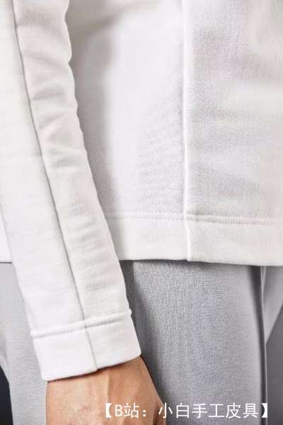 女式轻质运动衫图案，尺寸从 36 到 48 - 3