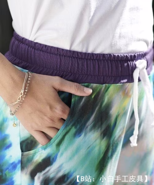 瑜伽或健身女式针织裤图案 - 3