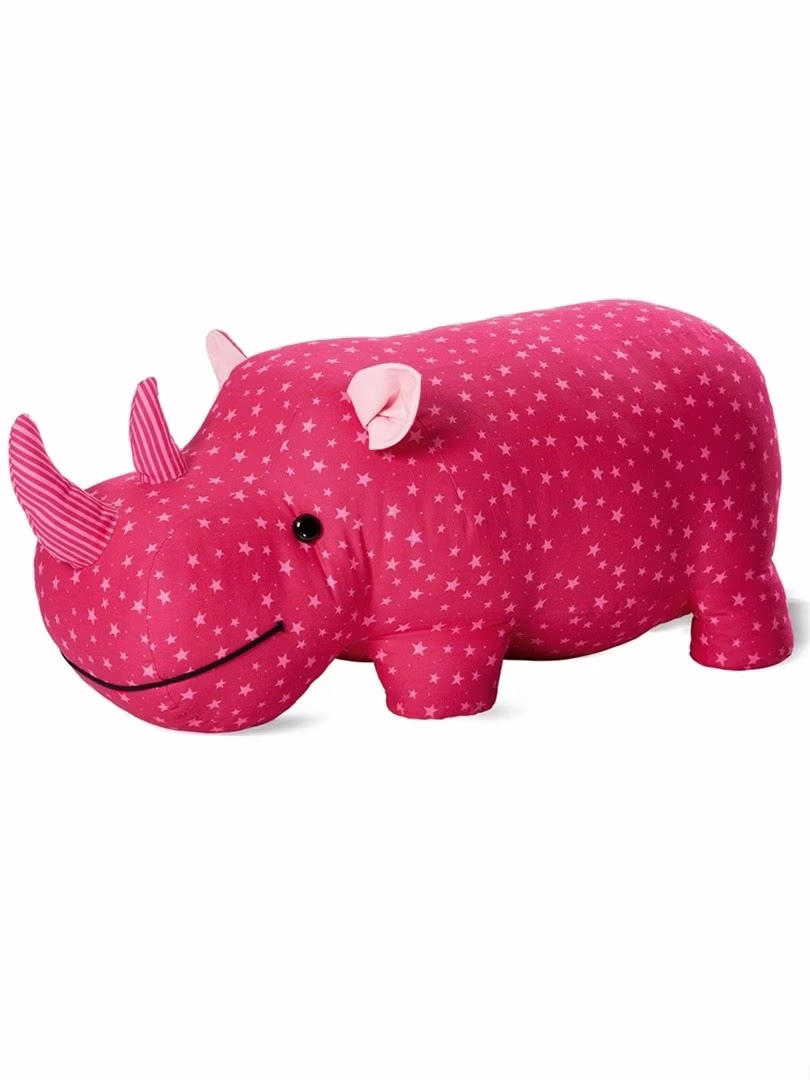 犀牛或河马枕头图案 - 2