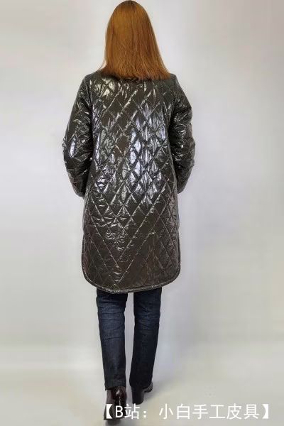 女式轻质春/秋季飞行员外套图案，尺寸从 40 到 68（俄罗斯） - 3