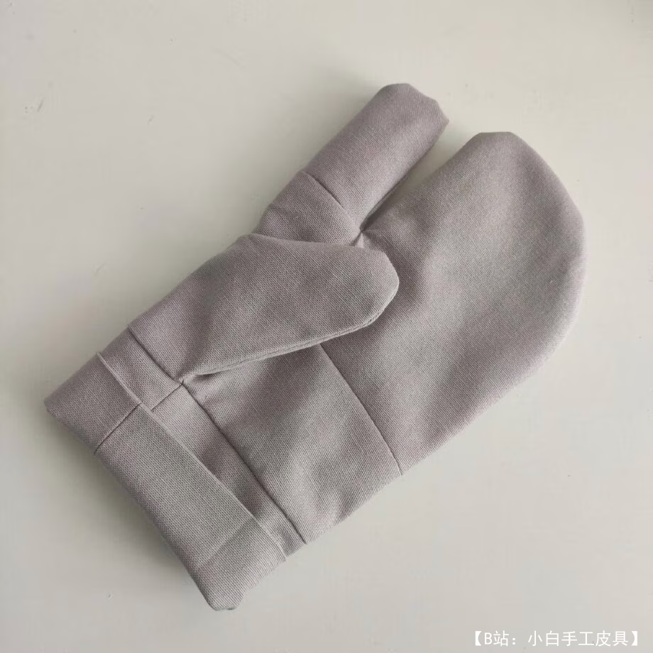 两根手指男士工作手套图案 - 2