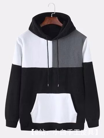 男士连帽运动衫图案，尺码 46 至 66 (ru) 以及实施思路 - 4