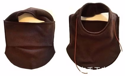 脸部织物巴拉克拉法帽图案 - 2