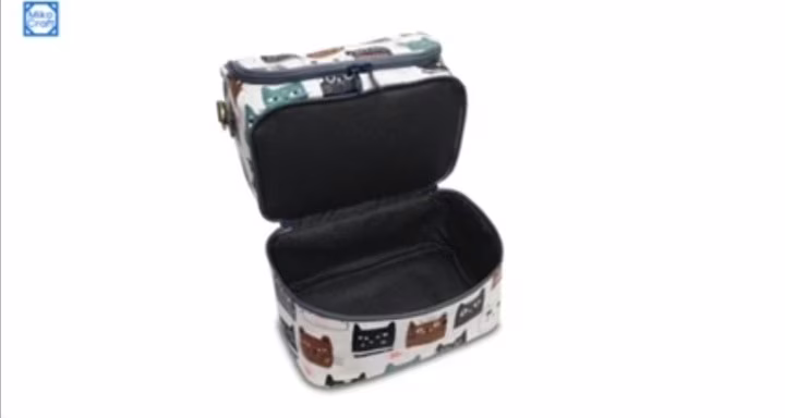 午餐盒布袋图案（午餐容器袋） - 3