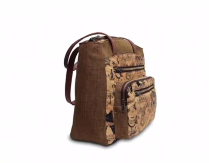 带拉链前整理器（铅笔盒）的布袋图案 - 2