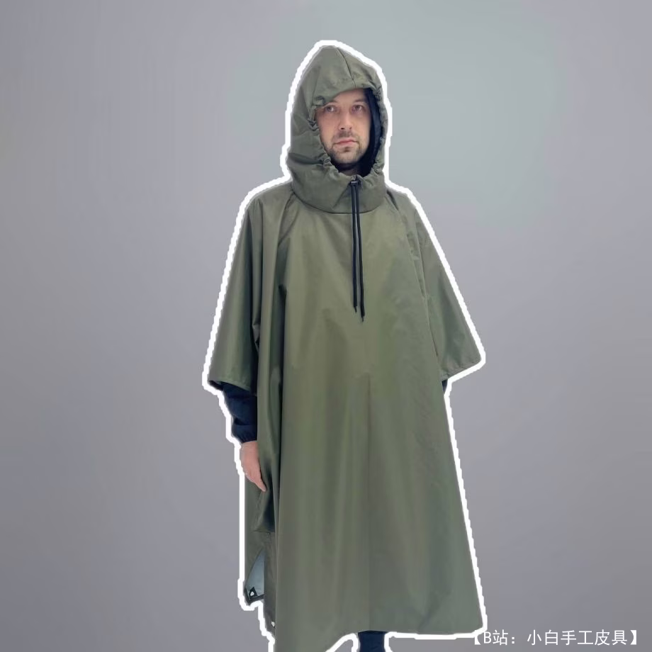 男/女 Polo 雨衣图案 - 1