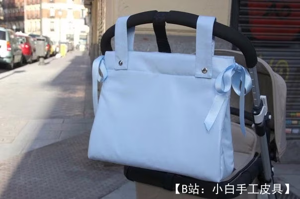 用于存放各种小物品的婴儿车布袋的图案 - 3