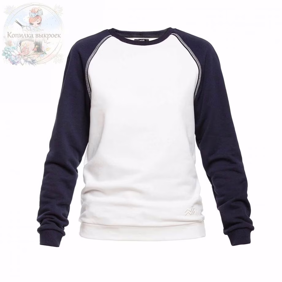 男士插肩袖运动衫图案，俄罗斯尺码 44 至 58 - 2