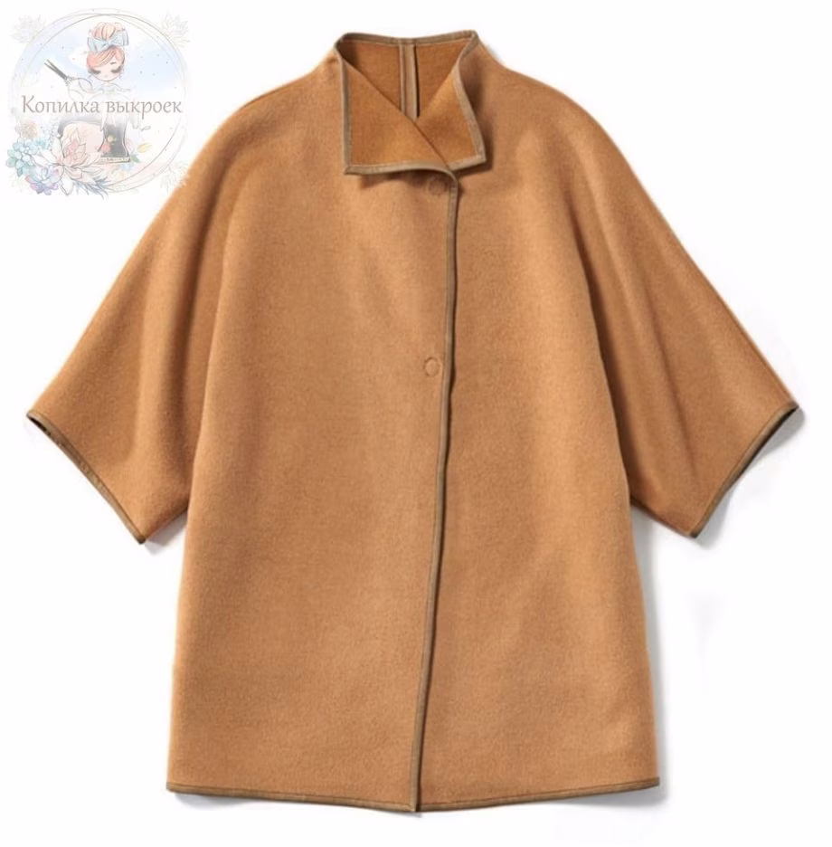 女式斗篷秋季/春季尺码 S、M、L 和 XL 的图案 - 2