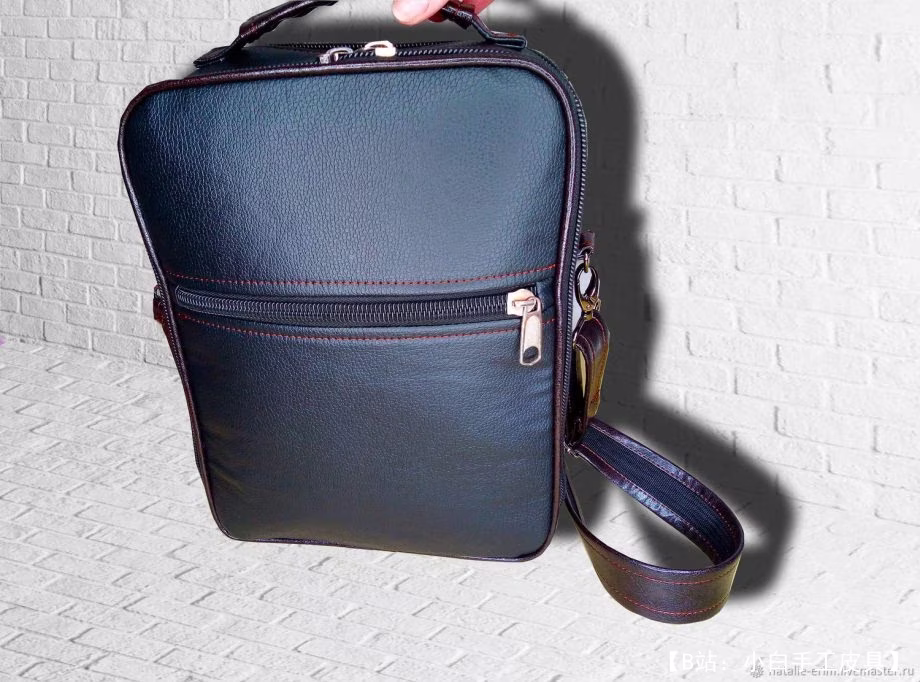 用于各种小物品的简单皮革平板电脑包的图案 - 2