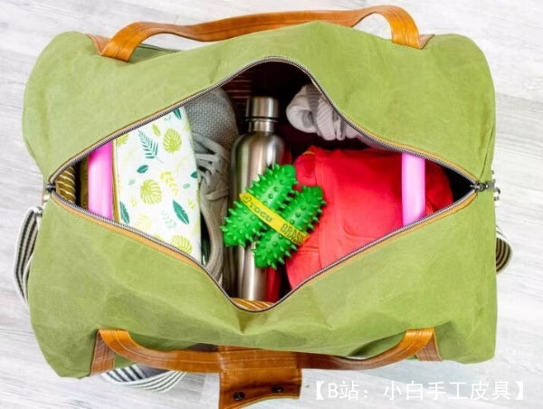 衣服用织物旅行/运动包的图案 - 2