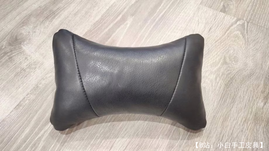 汽车真皮头枕垫图案 - 1