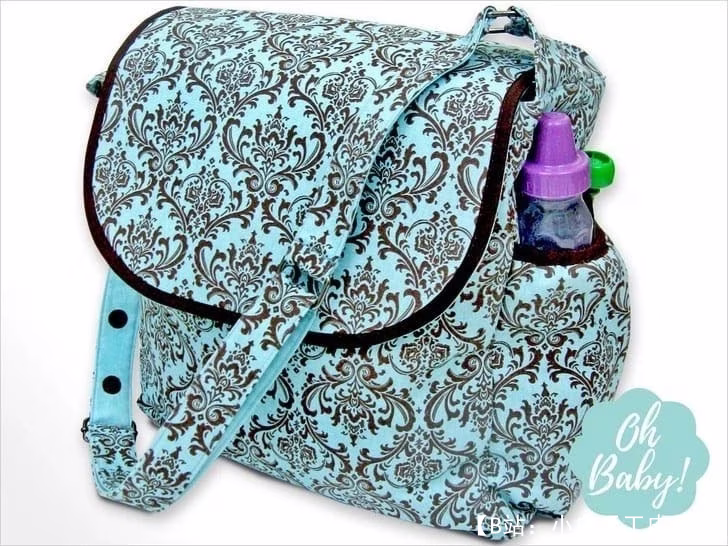 妈妈用布质手提包图案 - 1